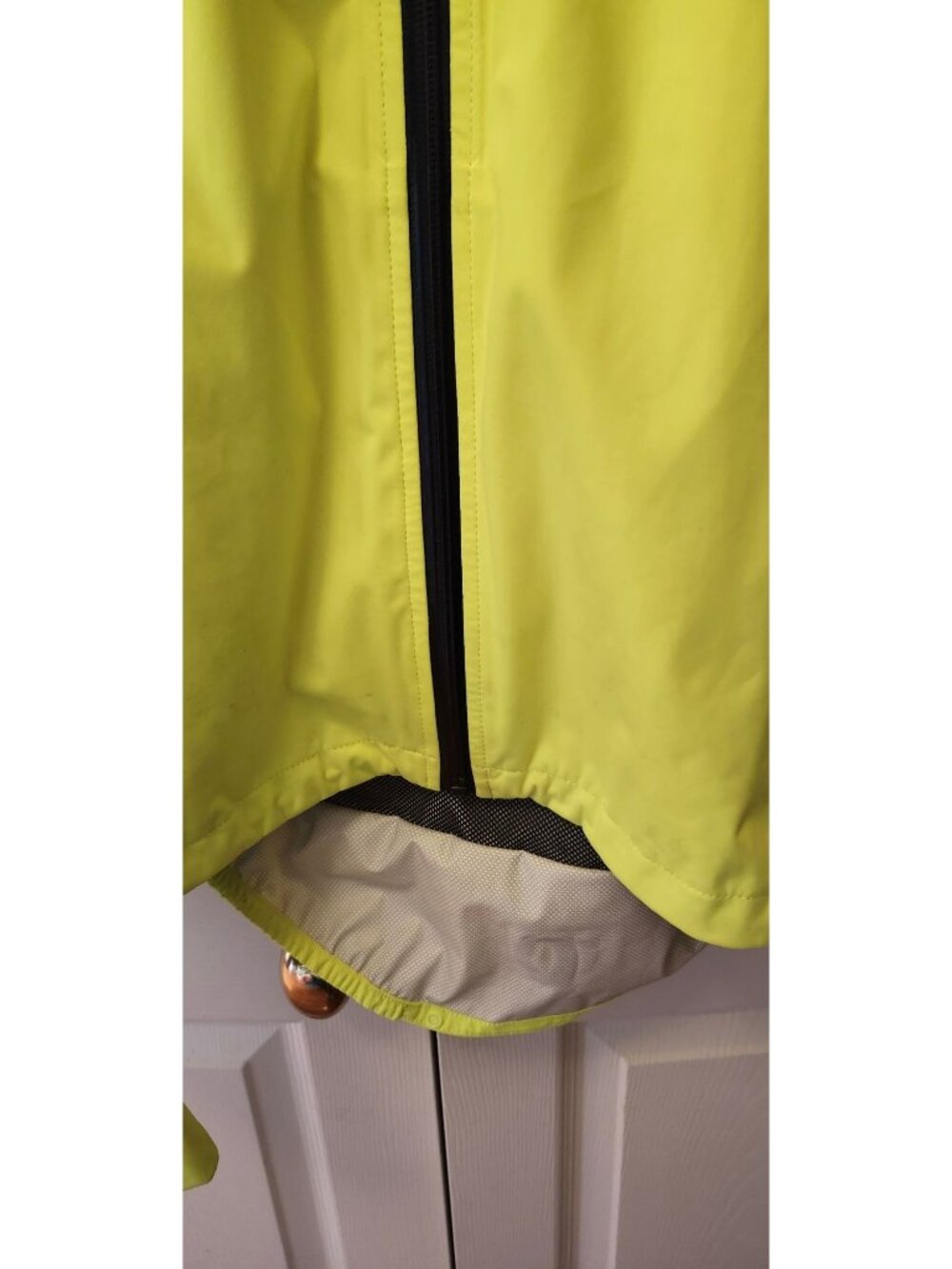 Men Pearl Izumi IQ Select Series Bright Yellow Cycling Jacket Hooded Size XL - Picture 3 of 13